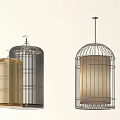 Stylish Collection of Cage Shaped Chandeliers With Various Spherical Cylindrical And Dome Designs