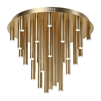 metal chandelier 3d model