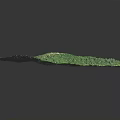 Green Hilly Terrain Model With Rolling Landscapes And Winding Paths 3d model