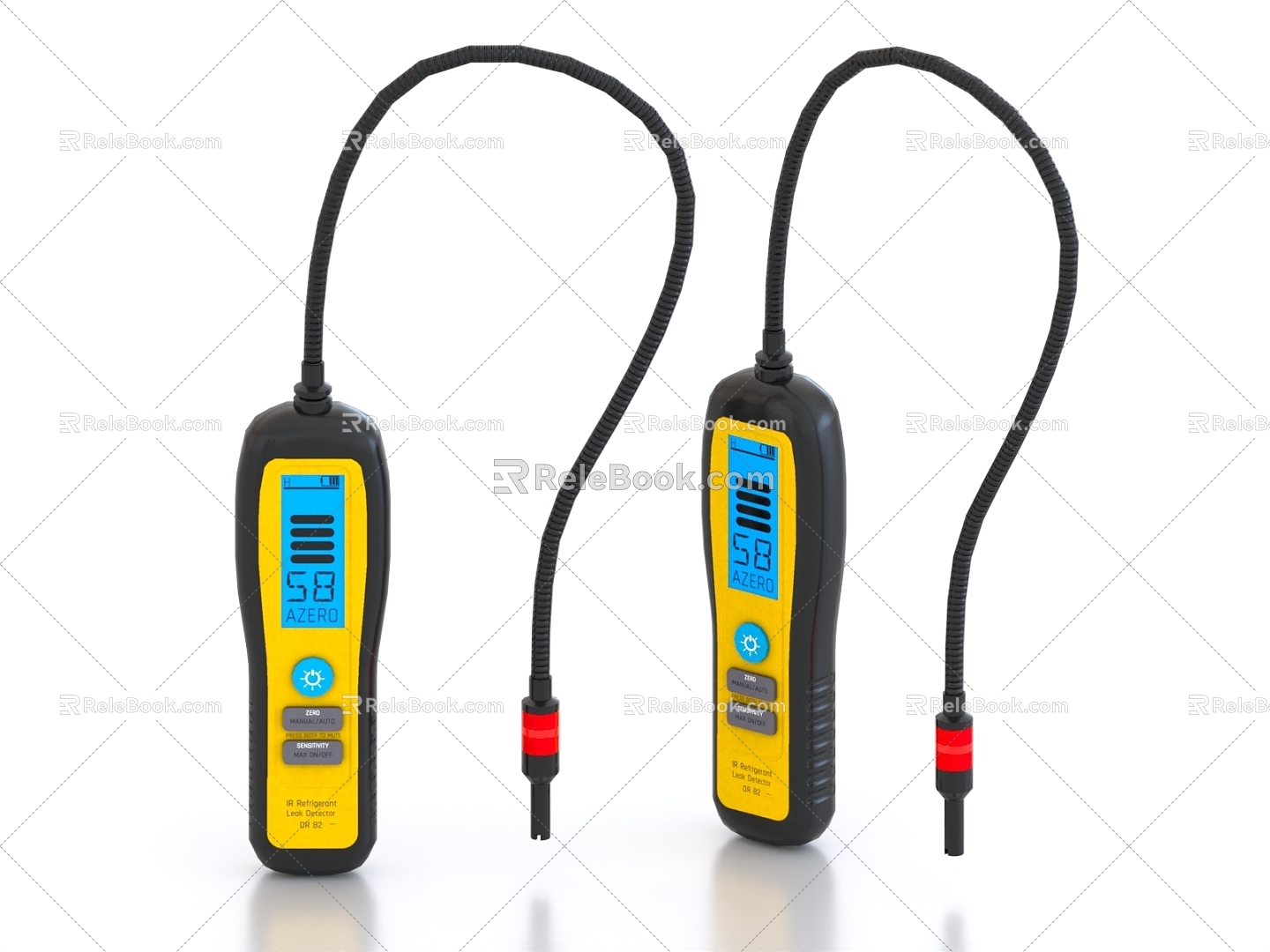 Refrigerant detector instrumentation 3d model