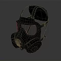 Fire Safety Equipment Protective Gas Mask with Clear Visor and Secure Straps