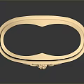 Luxury Gold Fashion Ring With Intricate Decorative Design And Shiny Polished Finish