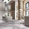modern reading room 3d model