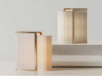 Light Luxury Table Lamp 3d model
