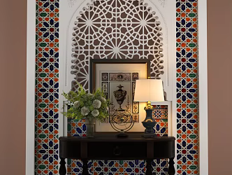 Moroccan Entrance 3d model