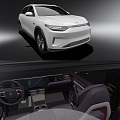 Hyundai Zero Run Car C11 Interior 3d model