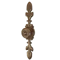Decorative Vintage Brass Furniture Handles With Intricate Carvings And Various Designs