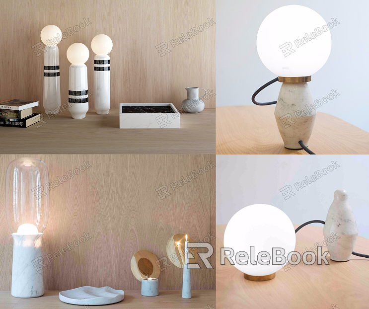 Modern table lamp model