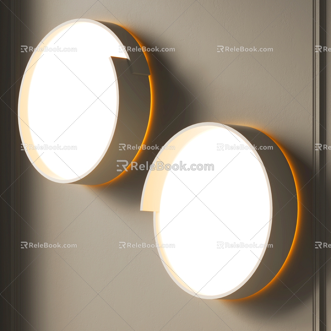 modern ceiling lamp 3d model