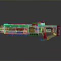Science Fiction Weapon Future Weapon Science Fiction Equipment Concept Weapon Next Generation Weapon Next Generation Equipment 3d model