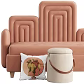 Modern Combination Sofa Children's Sofa 3d model