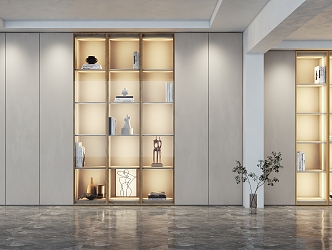 Display cabinet 3d model