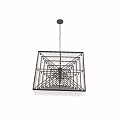 Elegant Modern Crystal Chandelier With Multi Layer Hanging Design For Interior Living Space