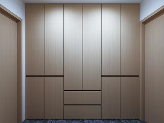 Modern wardrobe 3d model