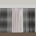 Elegant Grey And White Panel Curtains With Textured Fabric For Modern Interior