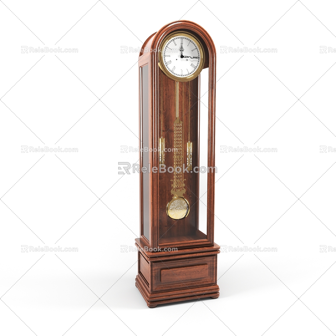 European-style floor clock model