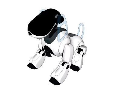 Robot dog 3d model Robot dog 3d model