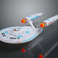 Modern Spaceship Spacecraft 3d model