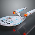 Modern Spaceship Spacecraft Spacecraft 3d model