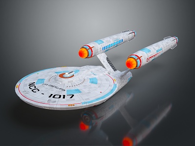 Modern Spaceship Spacecraft 3d model