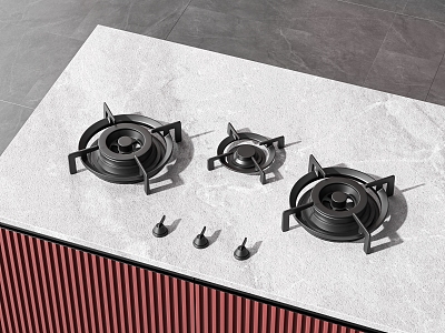 Small kitchen gas stove model