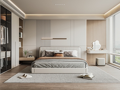 Modern Bedroom 3d model