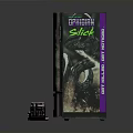Predator Shack Energy Drink Vending Machine With Small Cube Containers And Branded Design