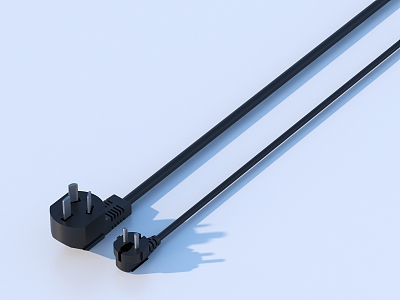 Plug power plug 3d model