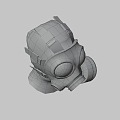 Gas Mask 3d model