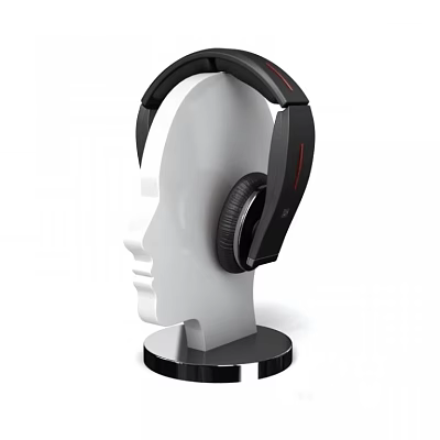 Modern Over Ear Headphones With High Quality Stereo Audio And Comfortable Fit 3d model
