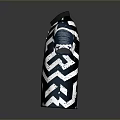 Stylish Polo Shirt With Geometric Pattern And Abstract Design For Daily Wear