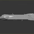 Futuristic Silver Passenger Aircraft Concept With Streamlined Fuselage And Cockpit Windows