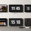 Modern TV TV TV Mural TV Full Screen TV 3d model