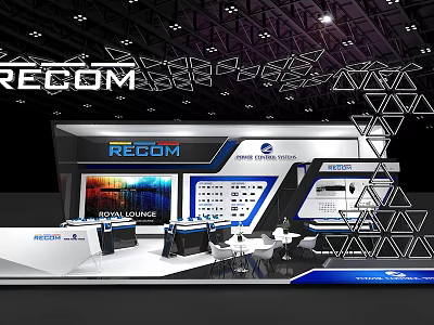 Modern Exhibition Germany Likang 3d model