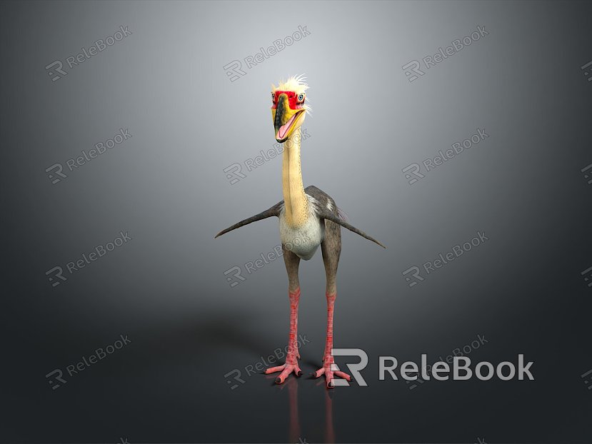 Horrible Birds Horrible Birds Horrible Crane Horrible Birds Bird Fowl Animal Game Animal Cartoon Animal model