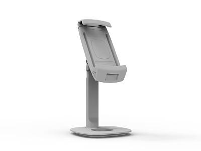 Adjustable Universal Phone Stand With Stable Base For Mobile Devices Ergonomic Design 3d model