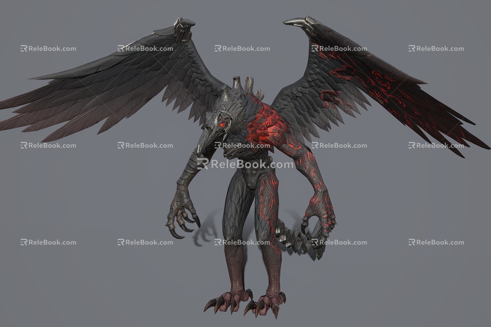 Monster Monster Crow Beast Game Character Anime Character 3d model