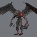 Monster Monster Crow Beast Game Character Anime Character 3d model