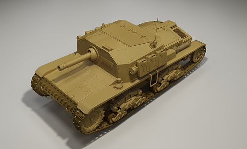 modern tank armored vehicle 3d model