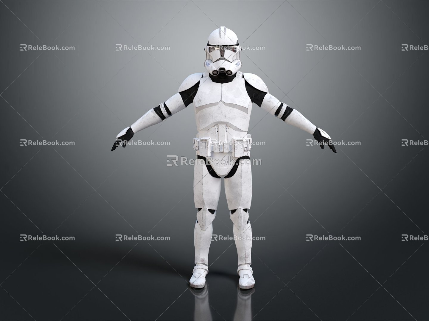 Modern Soldier Star Wars Soldier Clone Soldier Clone Warrior Star Wars Clone 3d model