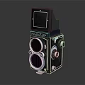 Vintage ROLLEIFLEX Twin Lens Camera Classic Electronic Device Retro Design