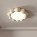 Unique Cloud Shaped Beige Ceiling Lights With Warm White Light For Modern Interiors 3d model