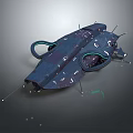 Spaceship Spacecraft 3d model
