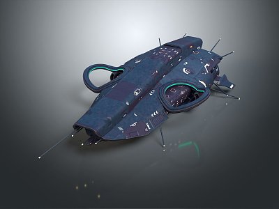 Spaceship Spacecraft 3d model