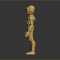 Robot Robot Assistant Small Robot Robot Butler 3d model