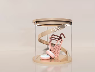 Food and Beverage 3d model