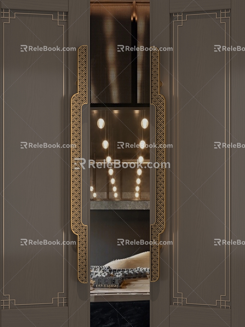 Door handle 3d model