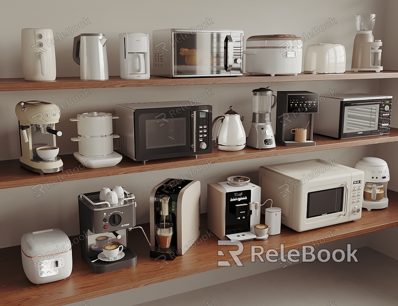 Kitchen Appliances Microwave Oven Kettle Kettle Coffee Machine Soybean Milk Maker Wall Breaking Machine Rice Cooker Rice Cooker Bread Machine model