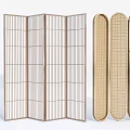 Silent screen partition hollow partition 3d model