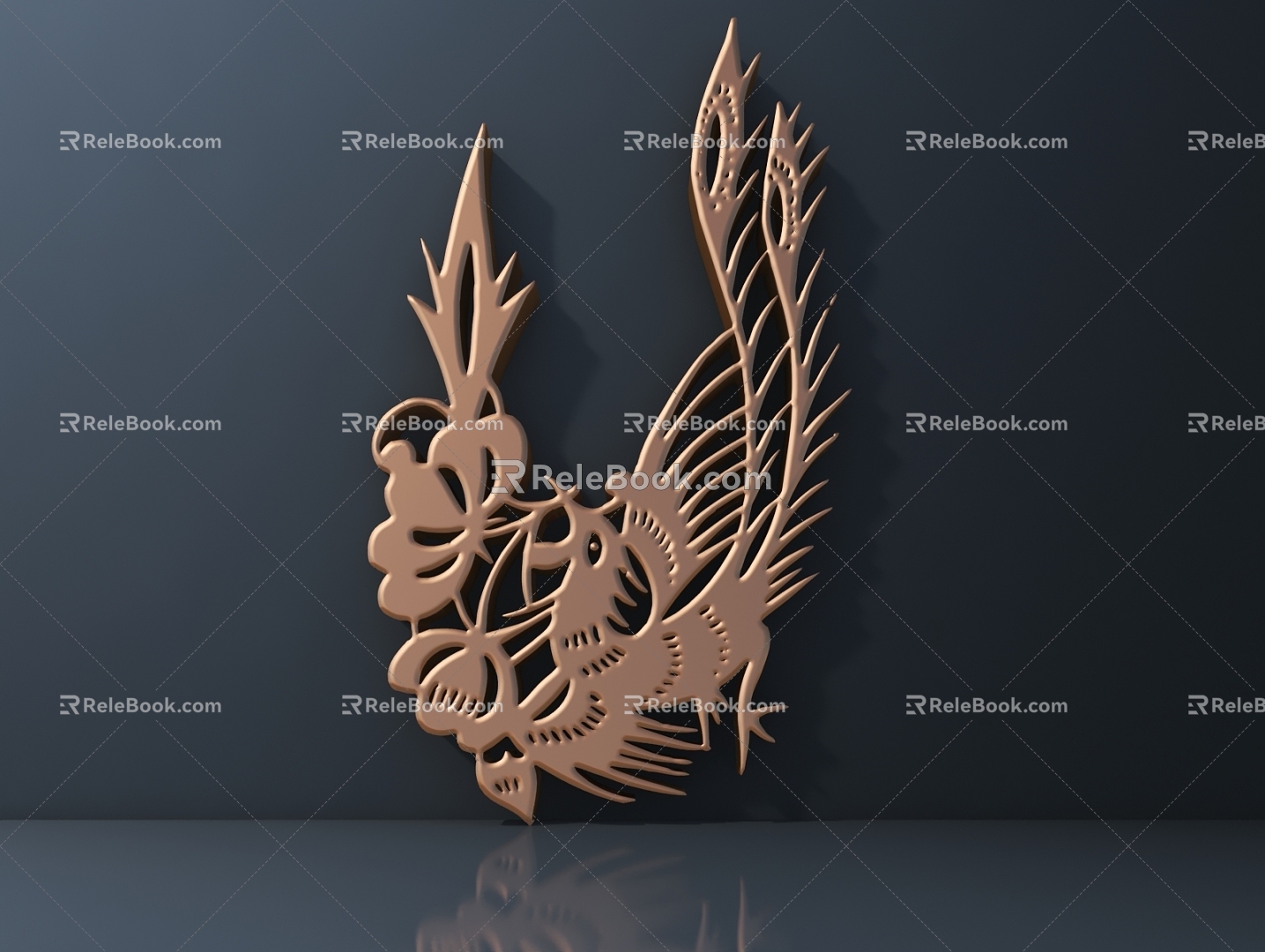 Chinese Carved Hardware All Kinds of Carved Carved All Kinds of Carved Carved 3d model